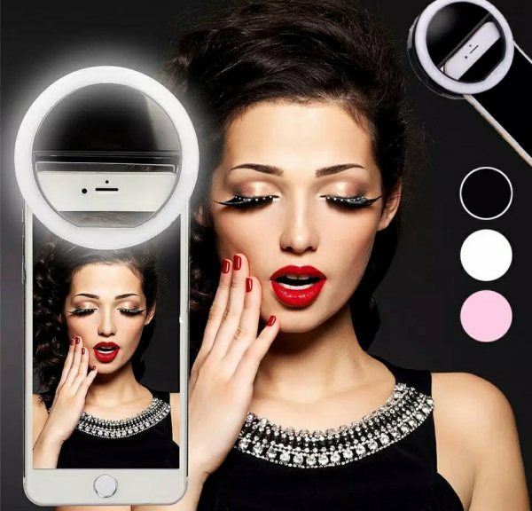 Rechargeable Selfie Ringlight For Smartphone